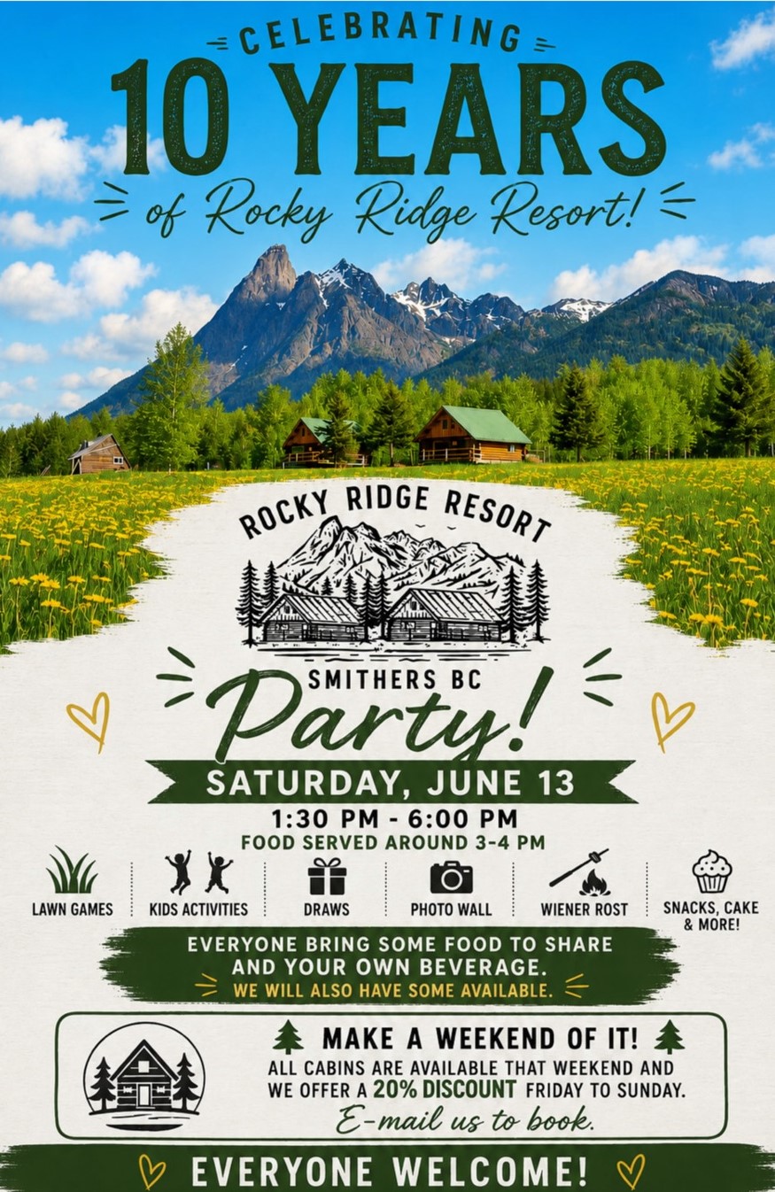 Rocky Ridge Resort 10 Years Celebration
